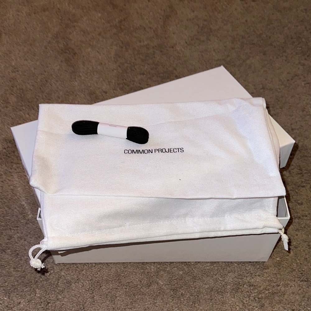 Men's Common Projects B-Ball Low Black - Picture 6 of 7